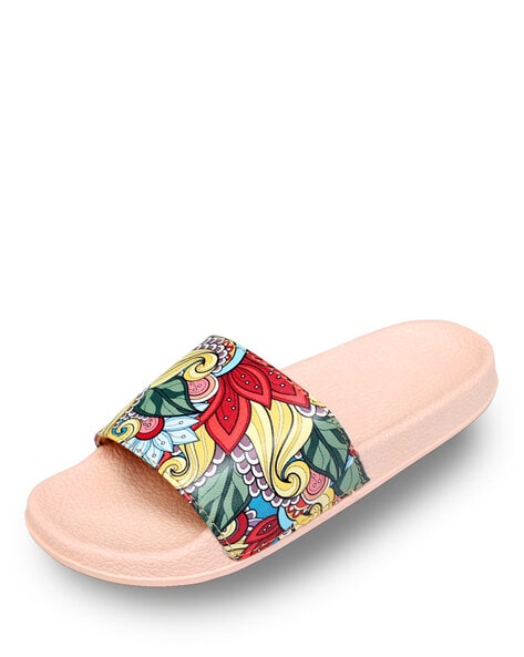 Dolce and best sale gabbana floral slides