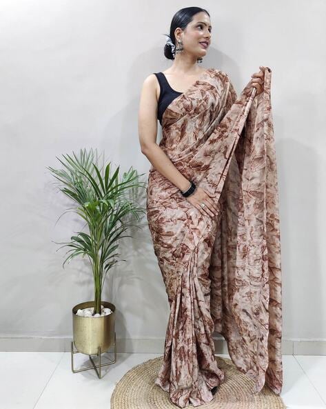 Satin Silk Saree - Buy Satin SIlk Saree Online in India | Myntra