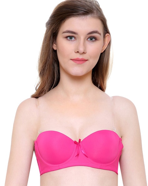 Buy Pink Bras for Women by FRISKERS Online