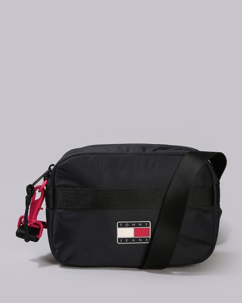 Tommy hilfiger clearance black sling bag