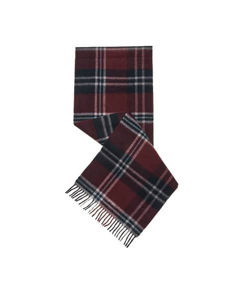 Buy Burgundy Scarves for Men by Marks Spencer Online