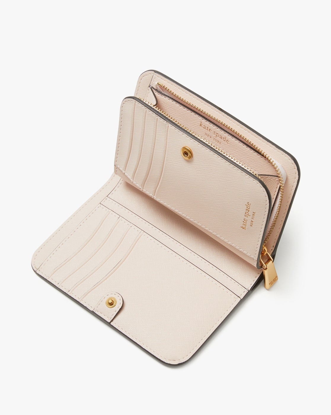 Buy KATE SPADE Morgan Medium Compact Bi-Fold Wallet Black Color