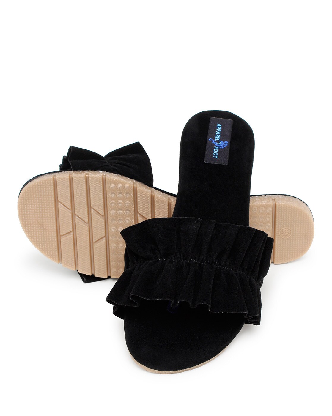 Stud-detail sandals - Black - Ladies | H&M IN