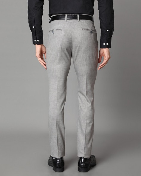 Skopes Men's Anello Suit Trousers - Silver Evolveclothing.com