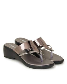 shezone Open-Toe Heeled Wedges-picture-39