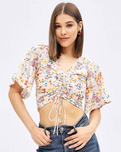 Harpa Women's Floral Regular Fit Top