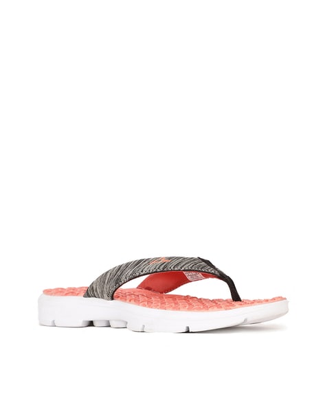 Buy Orange Flip Flop Slippers for Women by POWER Online Ajio