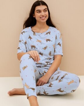 Womens pyjamas vest best sale top