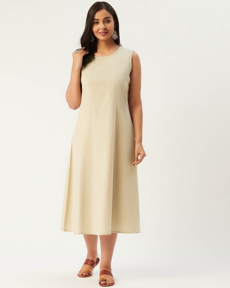 Buy Beige Dresses for Women by Molcha Online