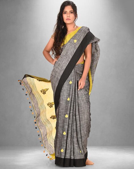 Khadi Saree - Buy Khadi Cotton Saree Online Now