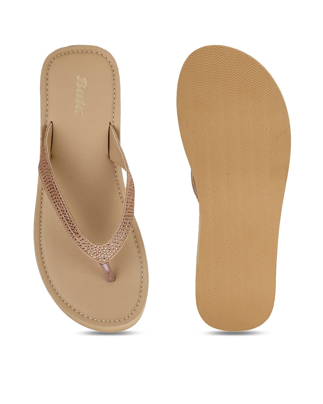 Buy Beige Flip Flop & Slippers for Women by Bata Online