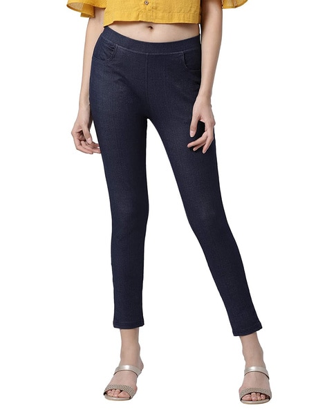 Buy Navy Jeans & Jeggings for Women by GOLDSTROMS Online