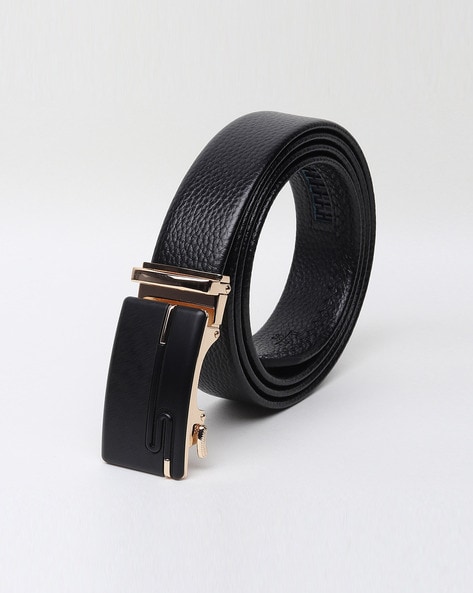 Belt with Auto-Lock Buckle Closure