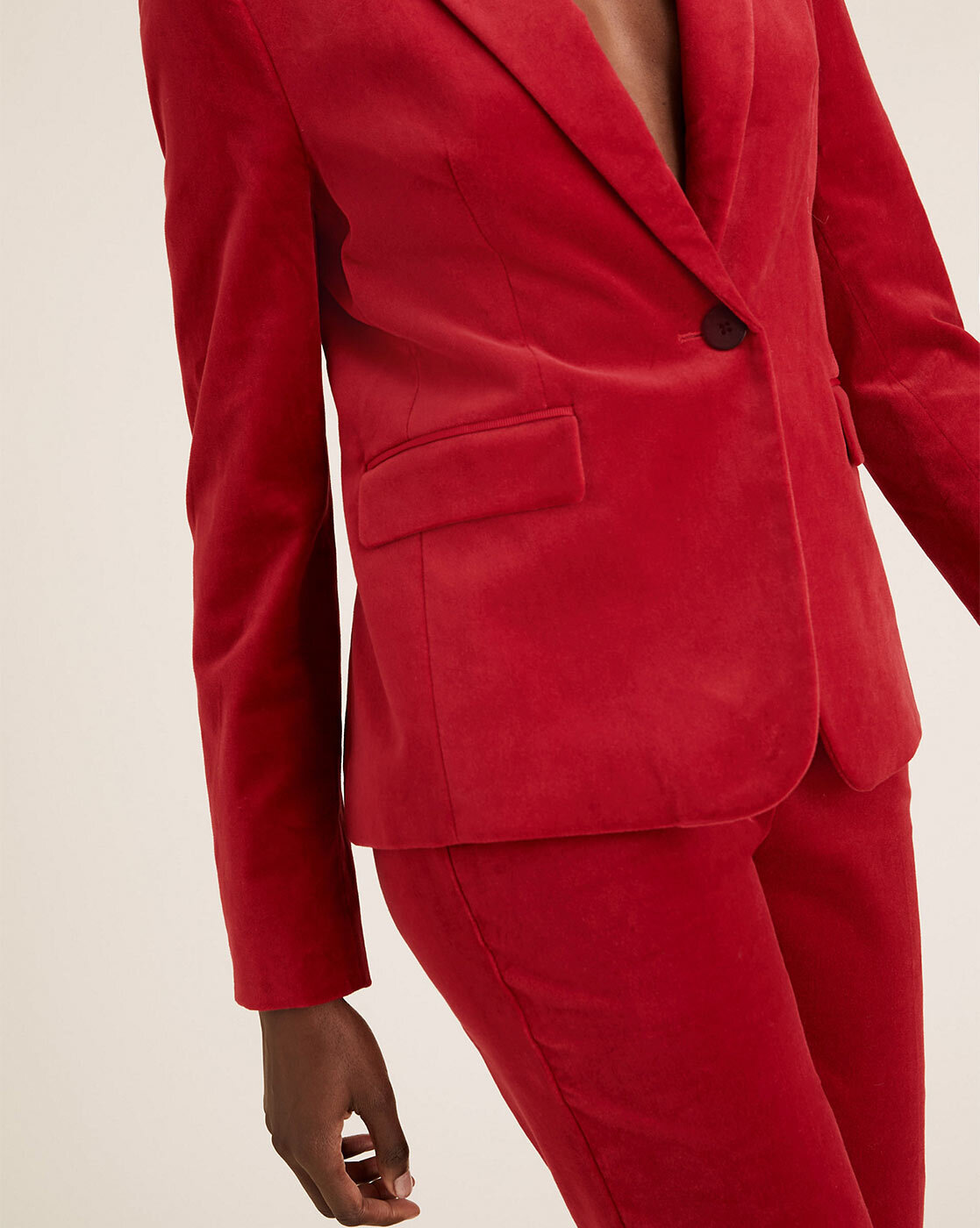 Marks and sale spencer red blazer