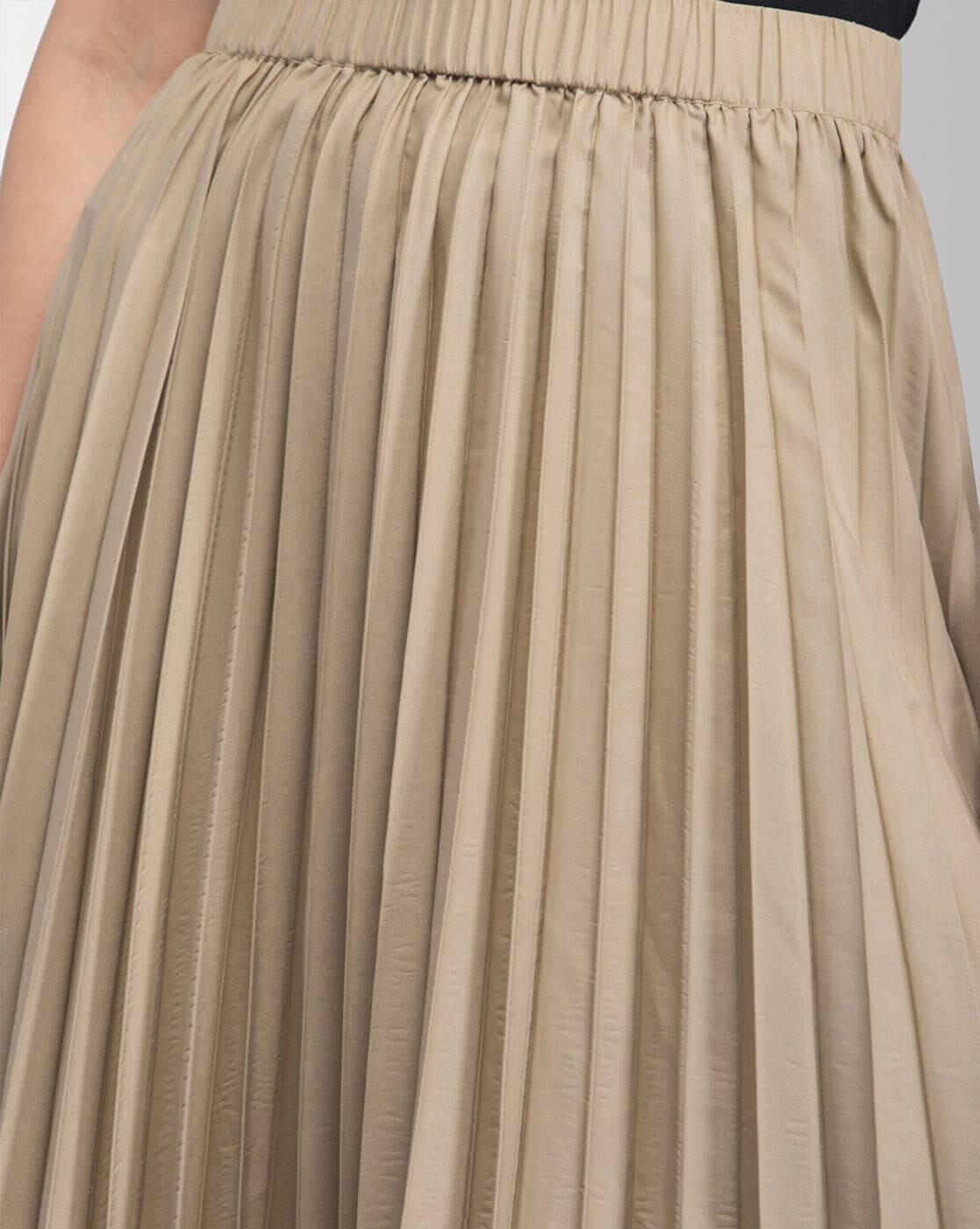Buy Beige Skirts for Women by Fable Street Online
