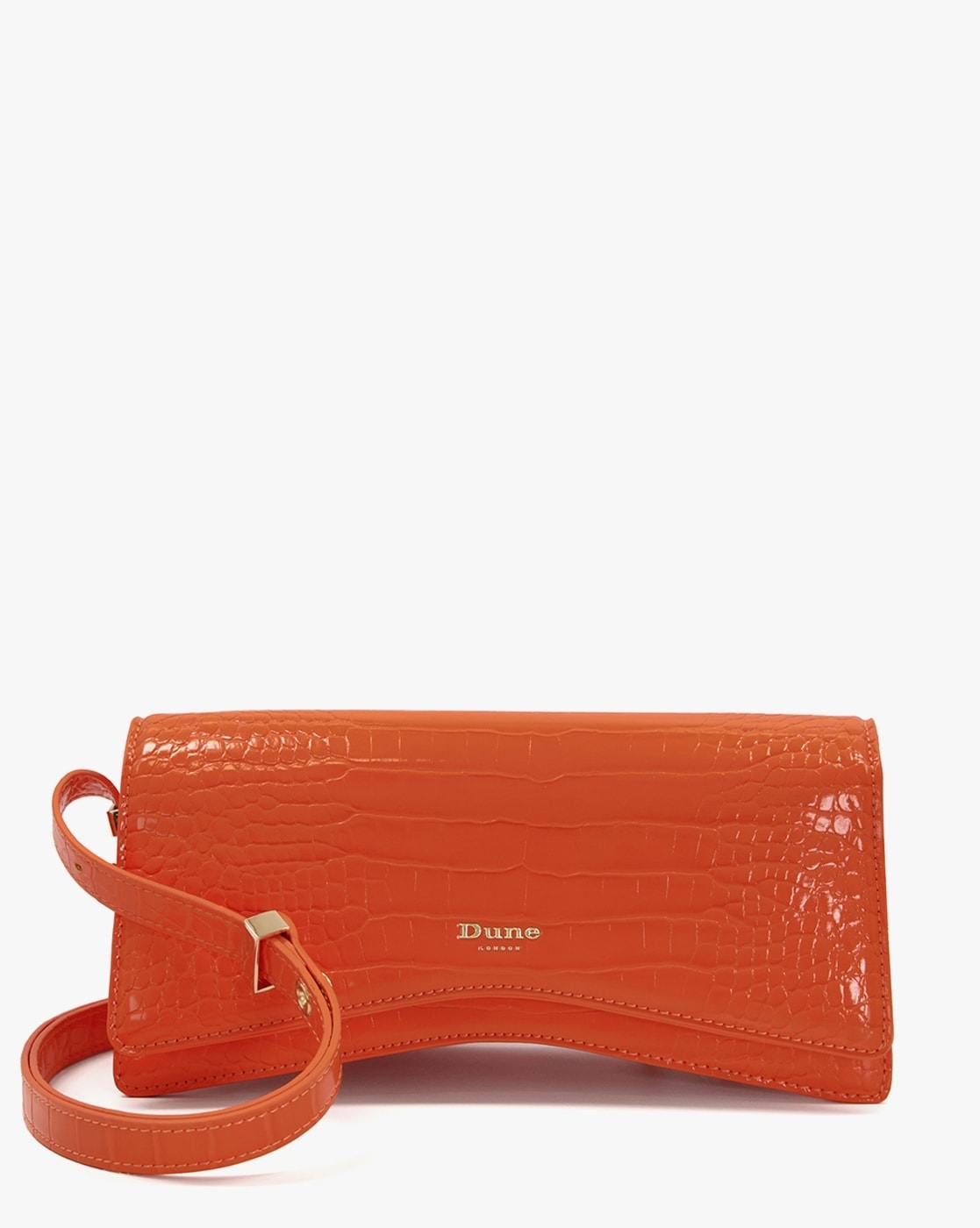 Dune cheap croc purse