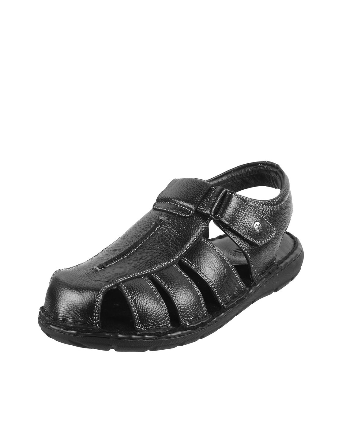 Lotus Bawa Black Mens Genuine Leather Breathable Sandals at Rs 1099/pair in  Jalandhar