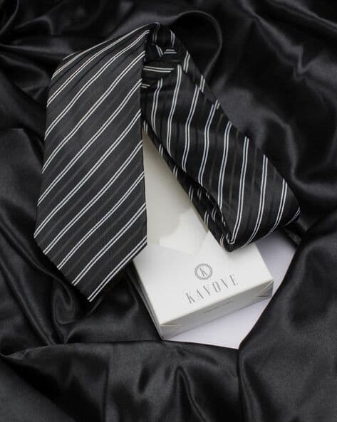 Buy Black Ties for Men by Kavove Online