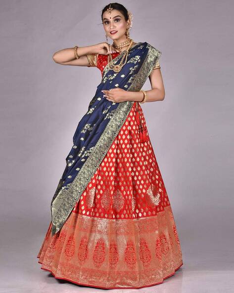 Lehenga Dupatta Draping Styles & Different Ways to Wear Bridal Dupatta