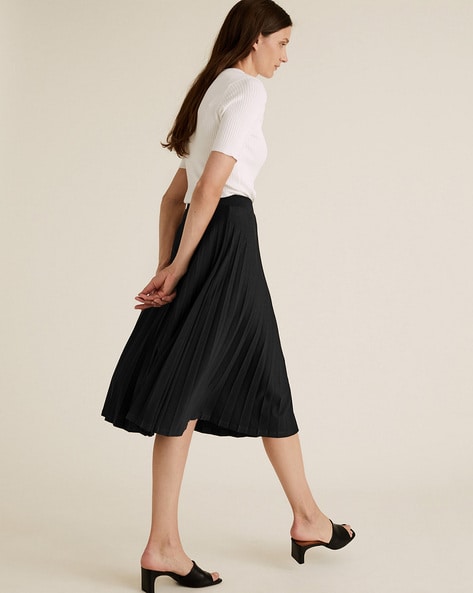 Buy Black Skirts for Women by Marks Spencer Online Ajio