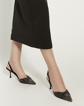 Dune shop black pumps