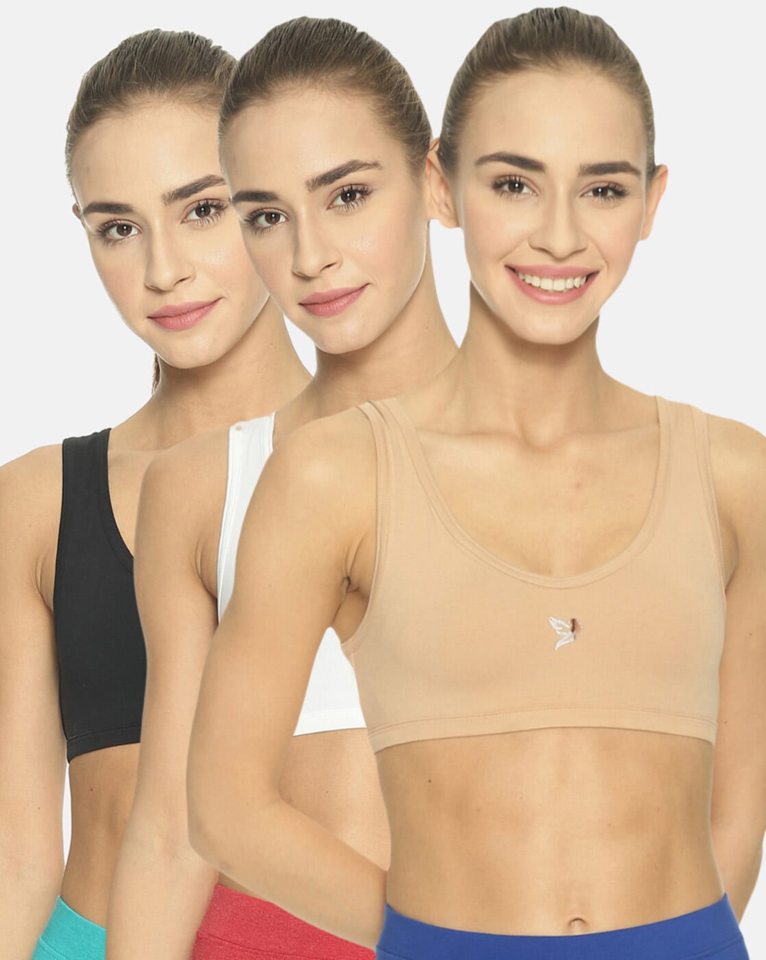 Buy TWIN BIRDS Non Padded All Day Comfort Workout Bra - Bra for