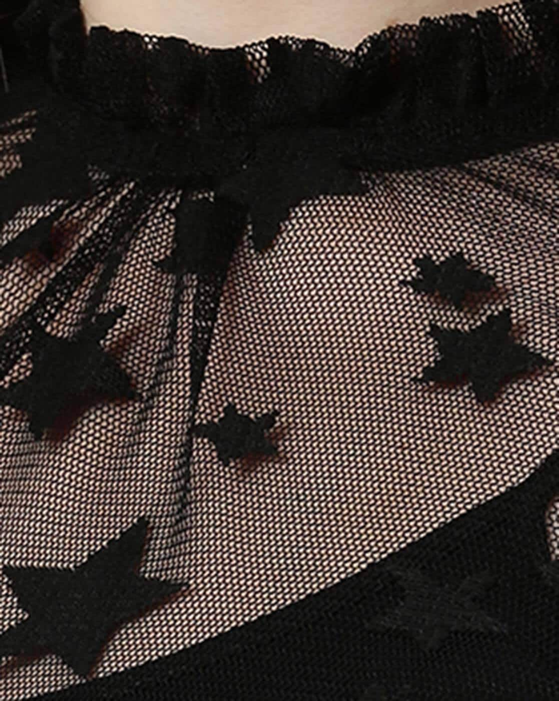 theredthread S framed lace tops black theredthread S framed lace