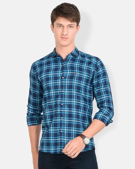 Buy Blue Shirts for Men by CAMISA Online Ajio