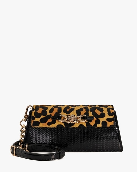 Dune leopard cheap print bag