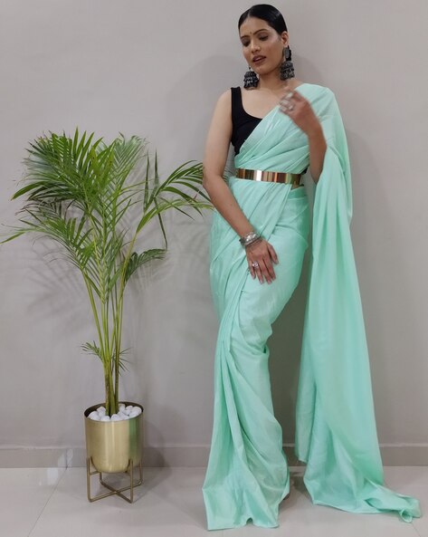 Stitched hotsell saree designs