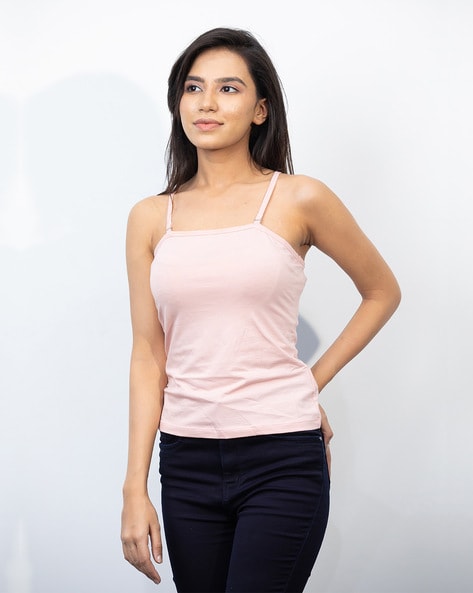 Buy Pink Camisoles & Slips for Women by BESIMPLE Online