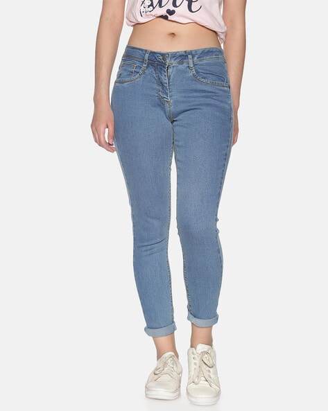 Twin Birds Light Blue Jegging Price in India - Buy Twin Birds