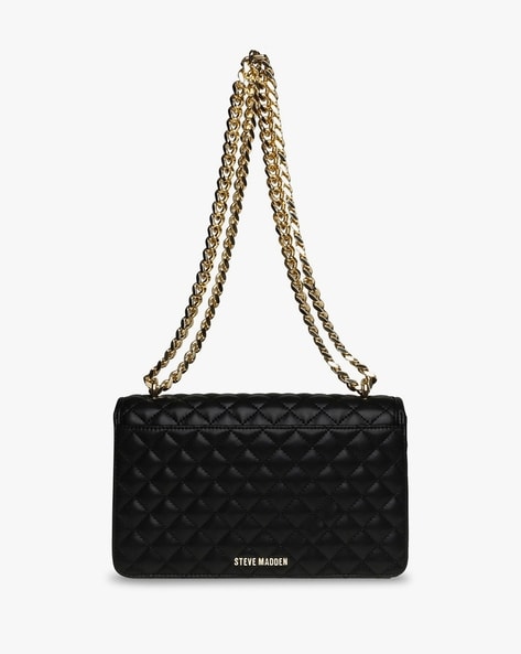 Steve Madden Bwebber Convertible Tote Bag, Black Denim, One Size: Amazon.co. uk: Fashion