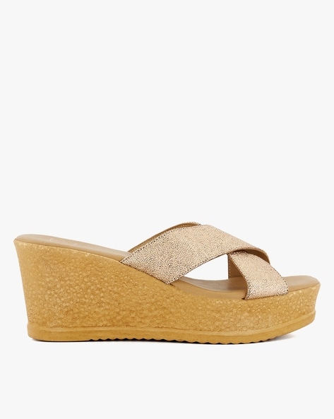 Zara Women Metallic Gold Espadrille Platform Sandals Size EU 39/ US 6 | eBay
