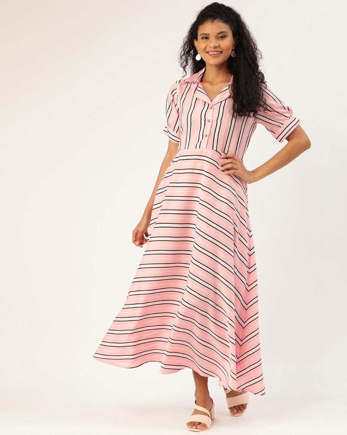 Buy Pink Dresses for Women by U & F Online