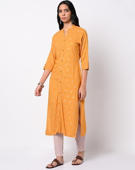 Buy Mustard Yellow Leggings for Women by AVAASA MIX N' MATCH Online