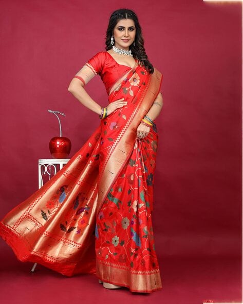 Floral Print Georgette Ladies Wedding Wear Saree, Dry clean, 6 m (with  blouse piece) at Rs 2095 in Ludhiana