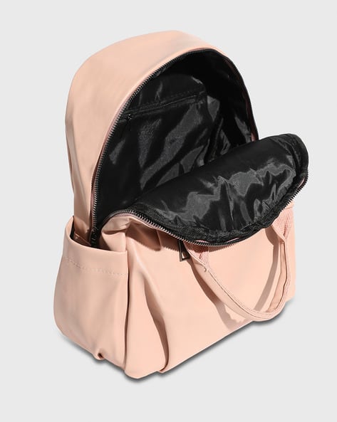 Rose Backpack Black And Gold Pink Backpack HARI II GOLD ROSE MOON