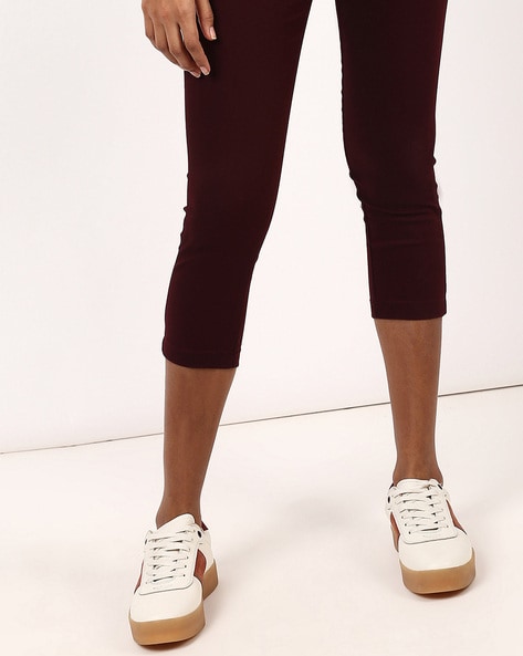 Mid-Rise Jeggings with Insert Pockets