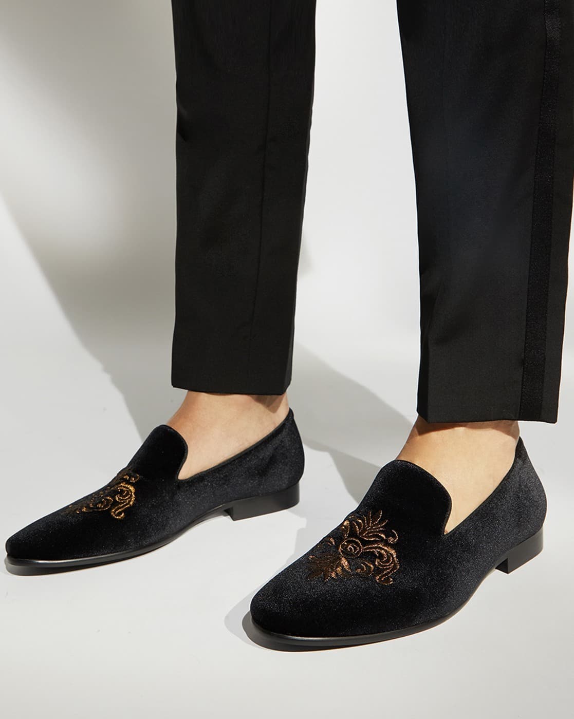 Dress Shoes Black Velour Shoes Buy Black Casual Shoes For Men