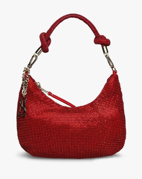 Kaya leather bead discount bag