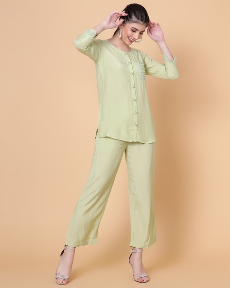 Vogue Tunic and Trousers V1581 - The Fold Line