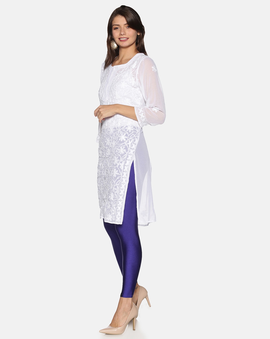 Buy TWINBIRDS Women Desrt Dazzle Solid Ankle Length Shimmer Legging Online  at Best Prices in India - JioMart.