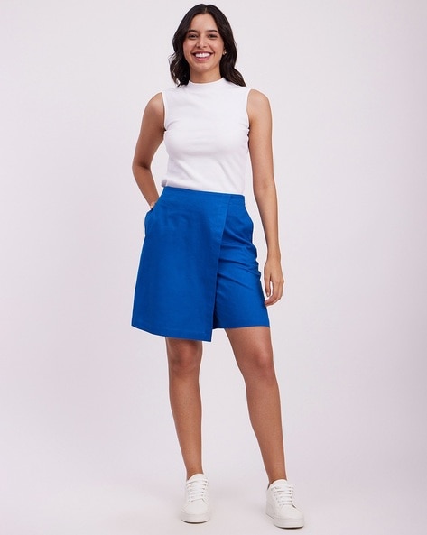 Buy Blue Skirts for Women by Fable Street Online