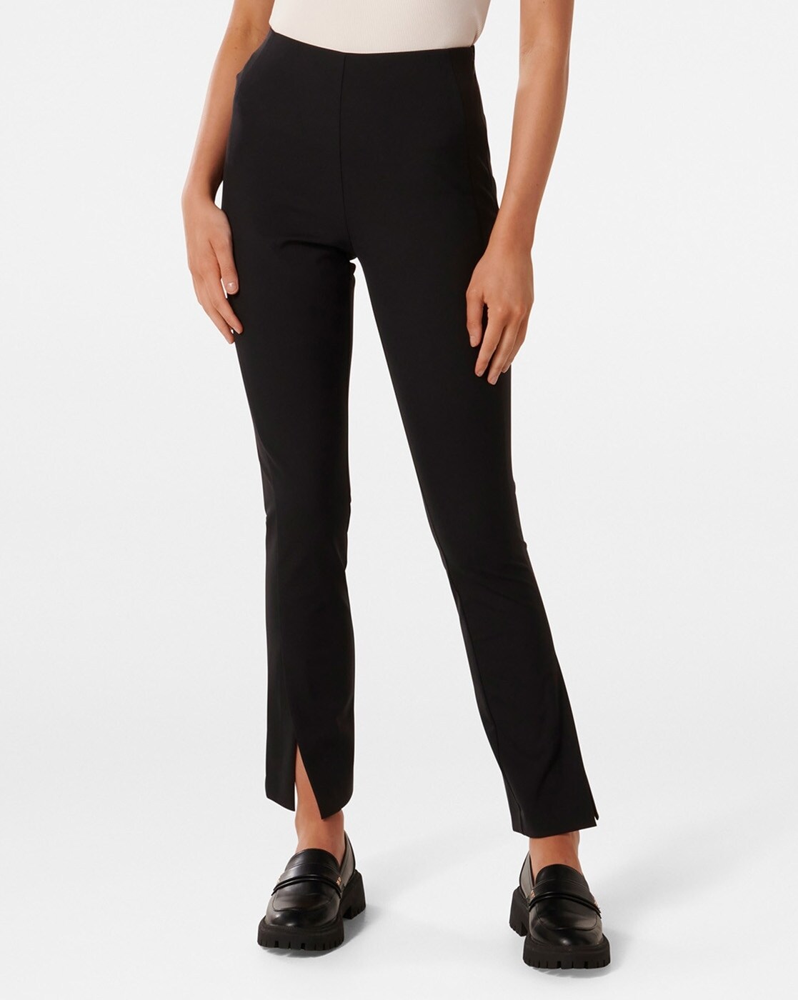 Women's High Rise Legging – Nicole Miller