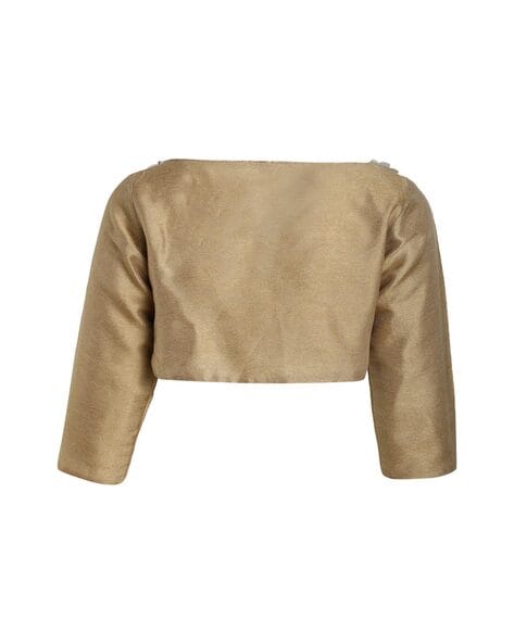 Golden shrug for baby girl hotsell