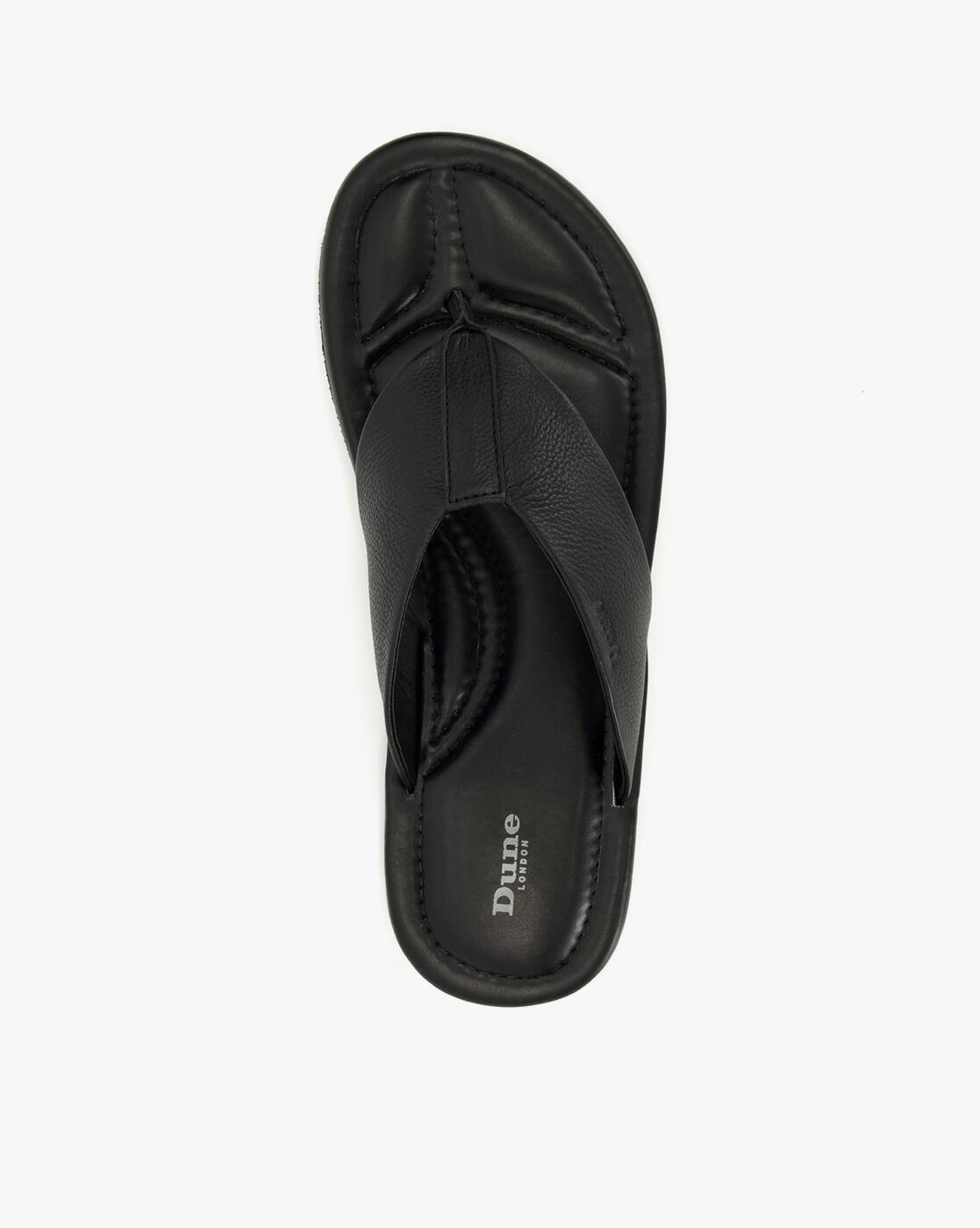 Buy Black Flip Flop Slippers for Men by Dune London Online