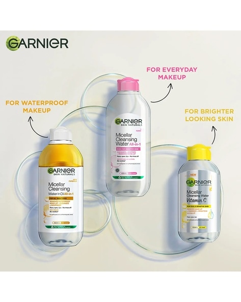 Garnier face clearance water