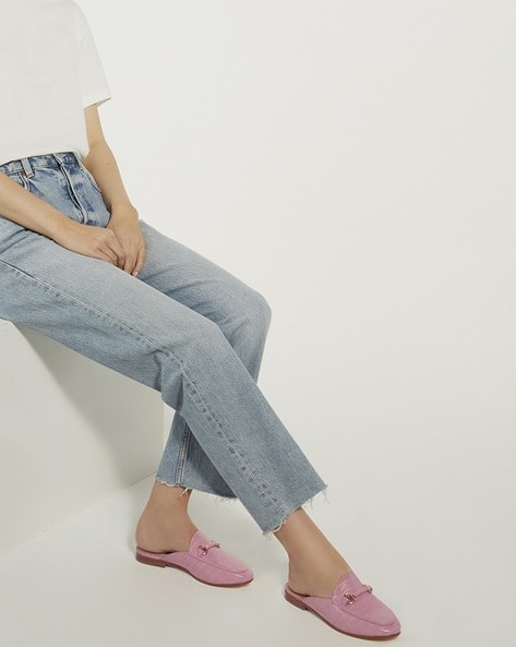 Jeans Hot Pink Gucci Loafers Hot Pink Gucci Loafers Best Sale