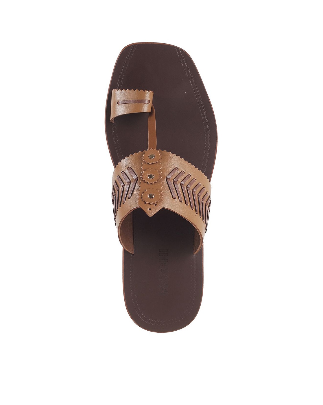 Buy Mochi Mens Brown Sandals Online